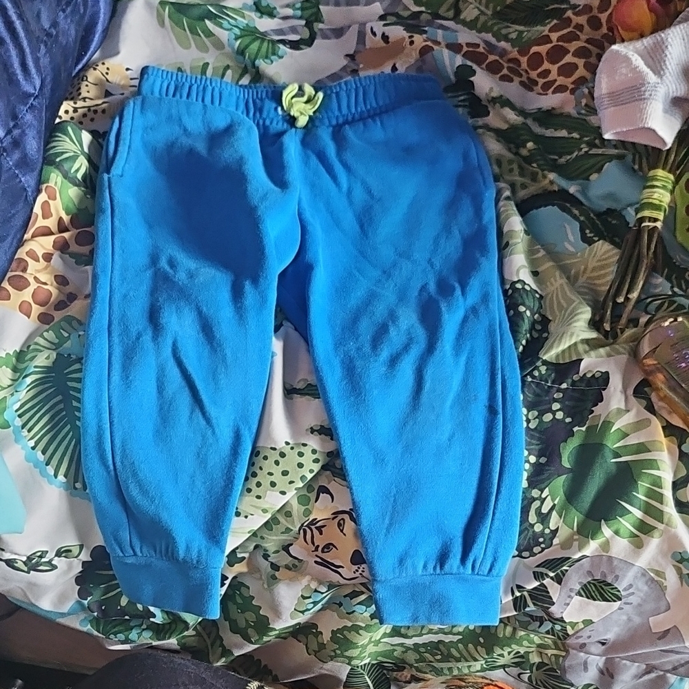 Vibrant Blue Kids Joggers